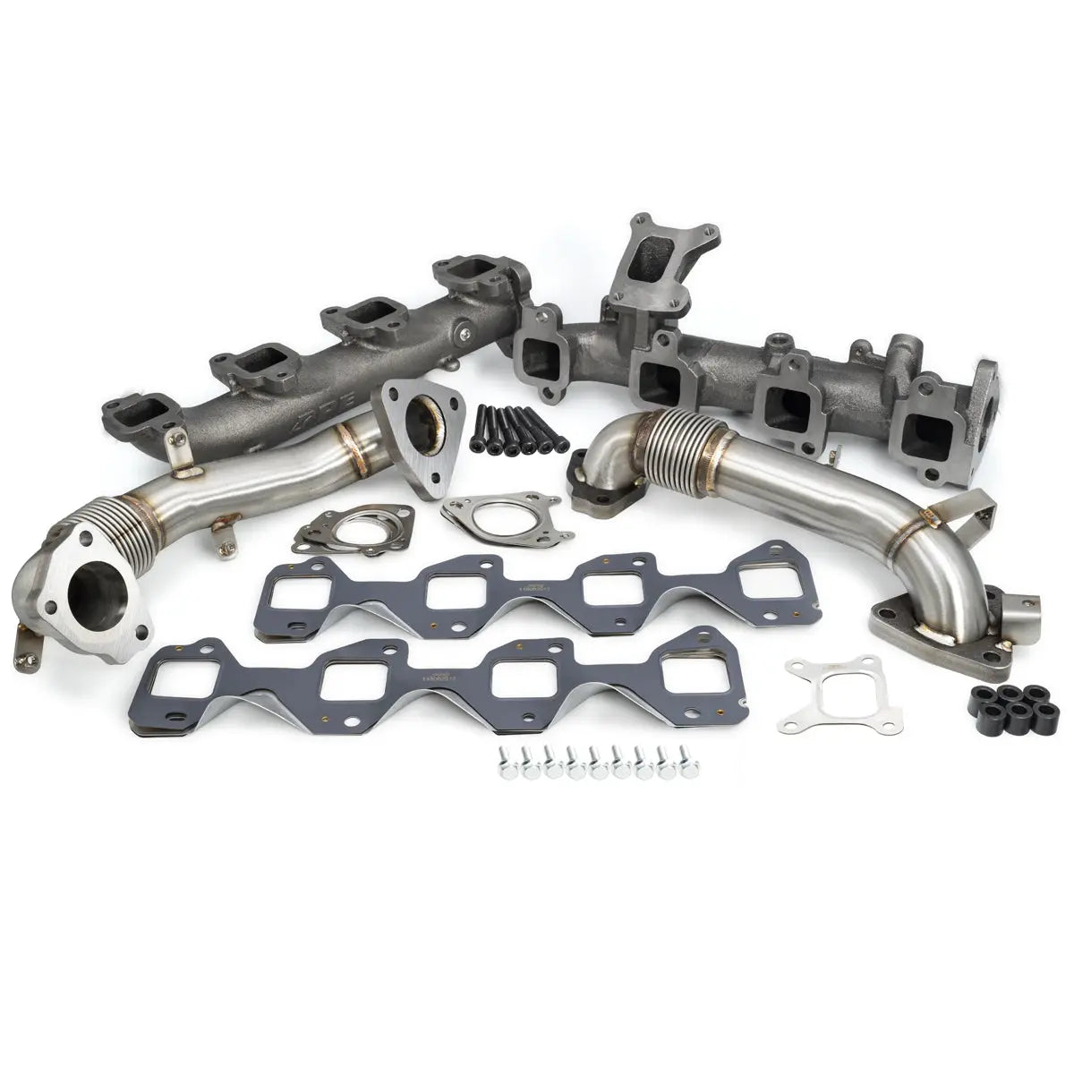 2017-2026 GM 6.6L Duramax High-Flow Exhaust Manifold and Up-Pipe Kit