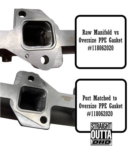 DHD 300-120 DURAMAX HIGH FLOW MANIFOLD & UP PIPE BUNDLE 2001-2004 LB7