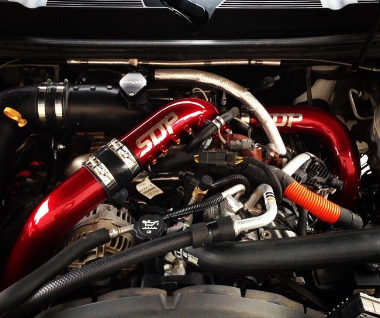 SDP 2011-16 LML Passenger side intercooler pipe kit