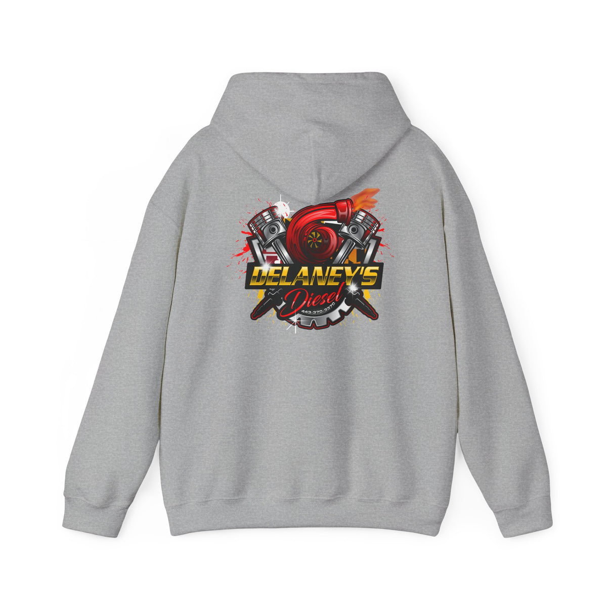 Delaney's Diesel Logo Hoodie