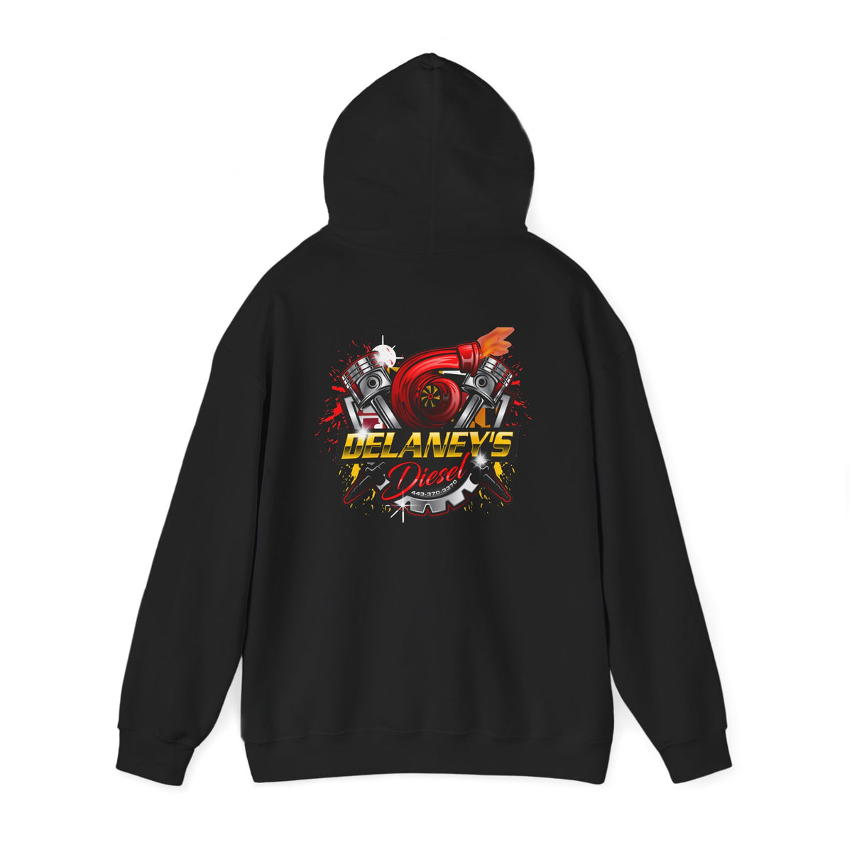 Delaney's Diesel Logo Hoodie