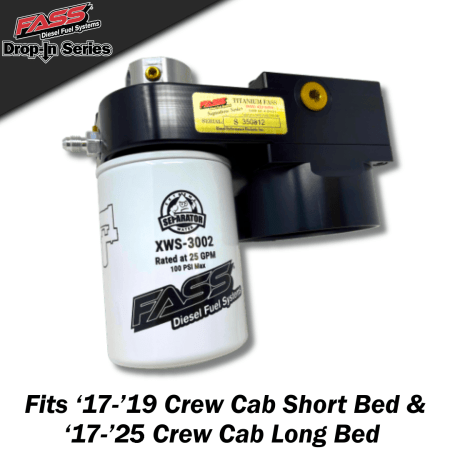 2017-2025 Duramax 6.6L FASS Drop-In Series Diesel Fuel System