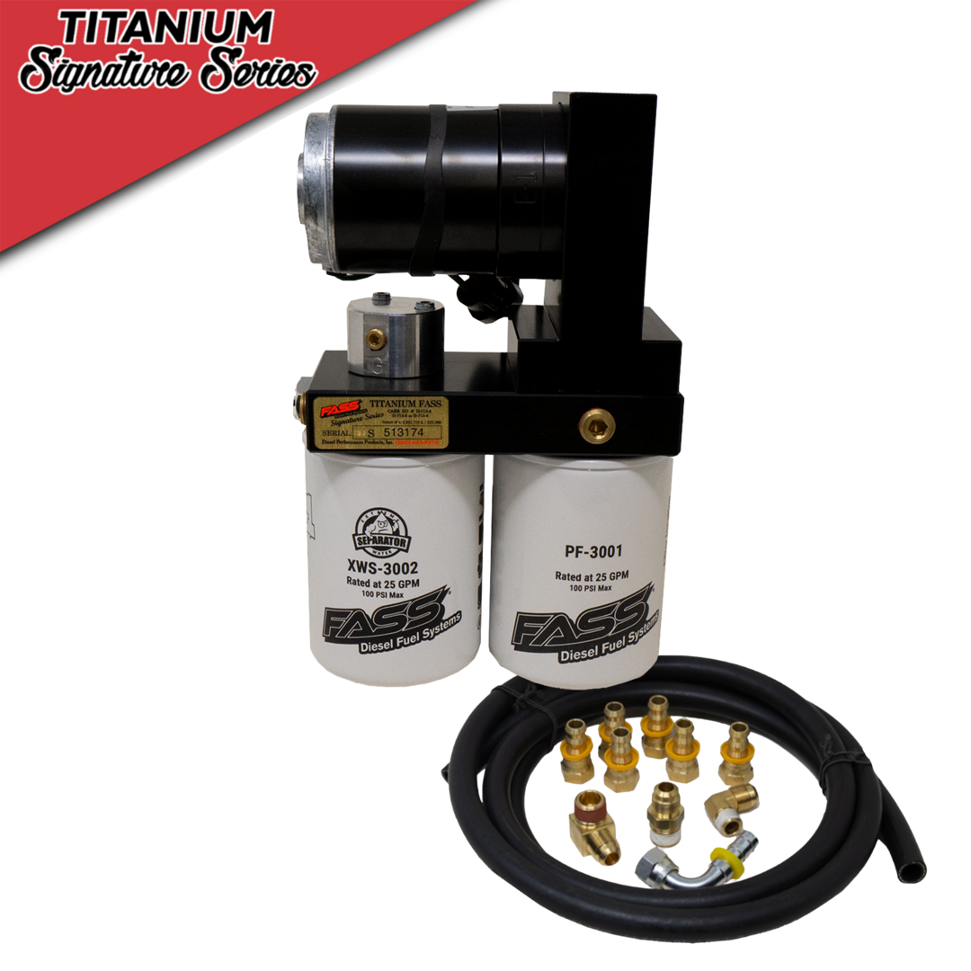 2011-2014 Duramax 6.6L FASS Titanium Signature Series 100GPH Fuel System