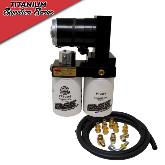 2011-2014 Duramax 6.6L FASS Titanium Signature Series 100GPH Fuel System