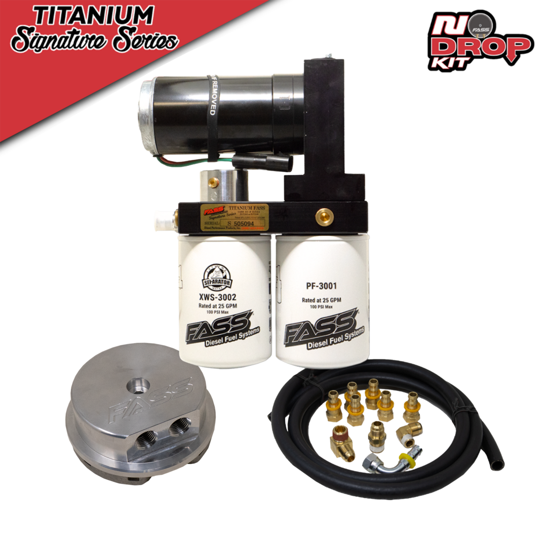 2015-2016 Duramax 6.6L FASS Titanium Signature No Drop Series 165GPH Fuel System