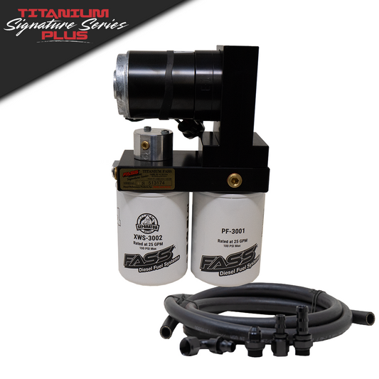 01-10 Duramax FASS Titanium Signature Series PLUS 100GPH Fuel System-600HP