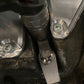 04.5-10 DURAMAX BILLET INJECTOR HOLD DOWNS WITH STAINLESS ARP BOLTS