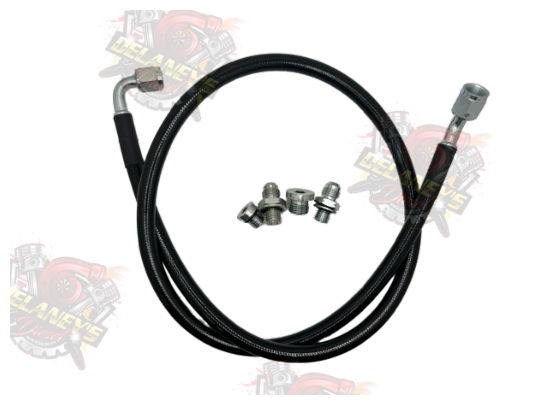 01-16 Duramax Remote Turbo Oil Feed Line Kit